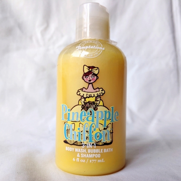 RESERVED Bath & Body Works Pineapple Chiffon 3-in-1 - Picture 1 of 3